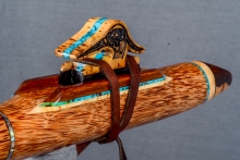 Red Palm  Native American Flute, Minor, Mid F#-4, #N5F (7)